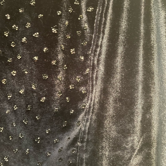 Beaded Velvet Crop Tank - Picture 4 of 4